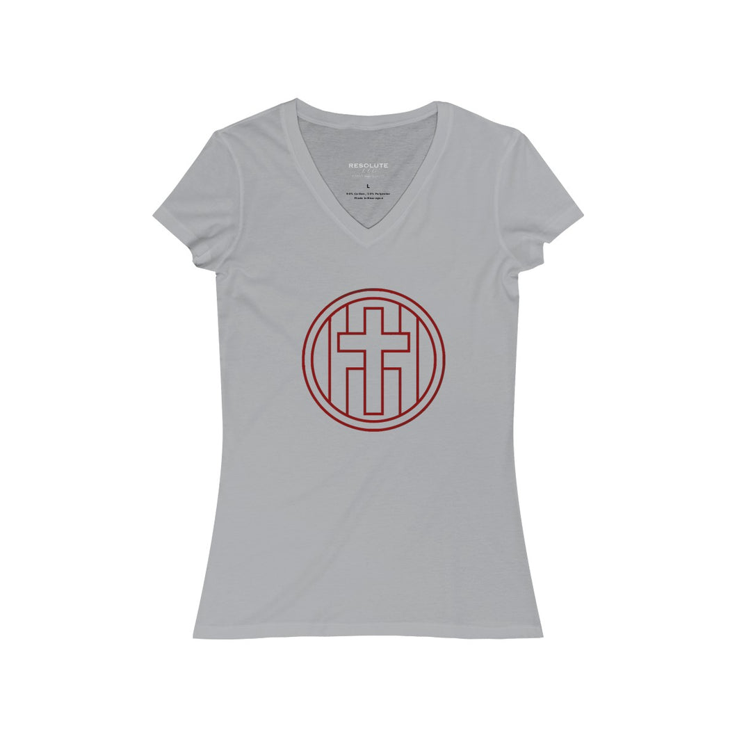 The Shield Maiden Short Sleeve V-Neck Tee