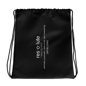 The Definition Drawstring Bag